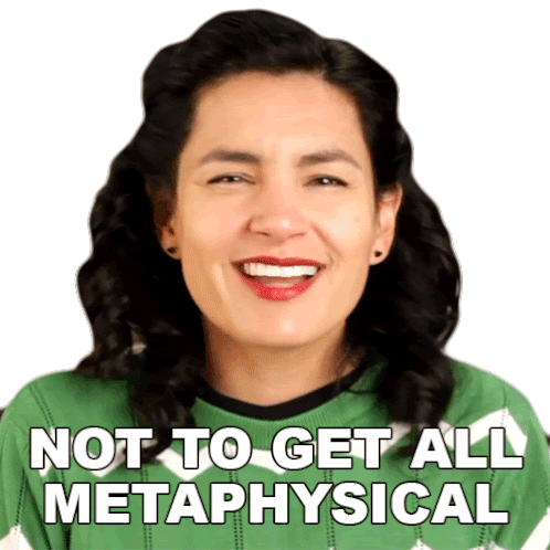 Not To Get All Metaphysical Trina Espinoza Sticker - Not To Get All Metaphysical Trina Espinoza Seeker Stickers