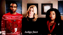 gillian jacobs judgy face community donald glover yvette nicole brown