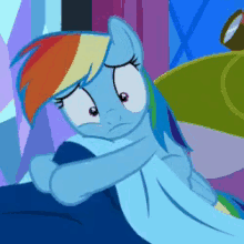 pony sleepy scare thinking insomnia