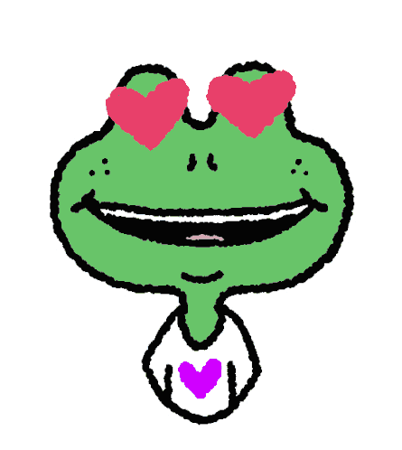 Frog Cute Sticker - Frog Cute Wilfryed Stickers