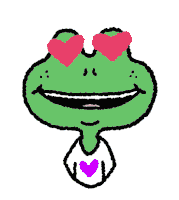 Frog Cute Sticker