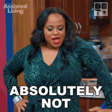 Absolutely Not Leah GIF - Absolutely Not Leah Assisted Living GIFs