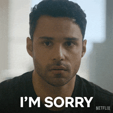 a man with a beard says i 'm sorry