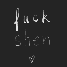 Fuck Shen Shen GIF - Fuck Shen Shen Writing GIFs
