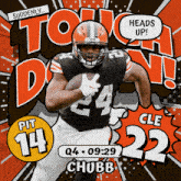 Cleveland Browns (22) Vs. Pittsburgh Steelers (14) Fourth Quarter GIF - Nfl National Football League Football League GIFs
