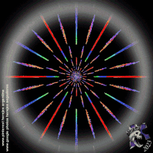 a picture of a colorful fireworks display with the year 2003