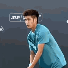 Kaichi Uchida Ready Position GIF - Kaichi Uchida Ready Position Tennis GIFs