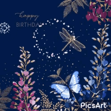 Happy Birthday Butterfly GIF