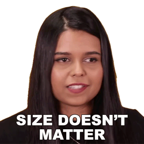Size Doesnt Matter Aishwarya Sticker - Size Doesnt Matter Aishwarya Buzzfeed India Stickers