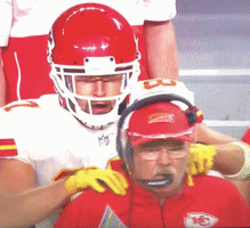 So I guess Kelce and Reid made up
