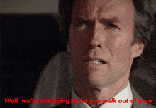 Clint Eastwood Walk Out GIF - Clint Eastwood Walk Out Dirty Harry GIFs
