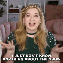I Just Dont Know Anything About The Show Shanna Lisa GIF - I Just Dont Know Anything About The Show Shanna Lisa Marissa Rachel GIFs