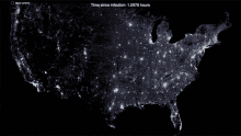 Infected Population Time Since Infection GIF - Infected Population Time Since Infection Map GIFs