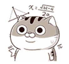ami cat equations formulae sweating oh no