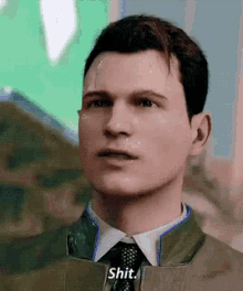 Detroit Become Human Connor GIF - Detroit Become Human Connor Upset GIFs