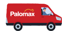 Palomax Logo Sticker - Palomax Logo Delivery Car Stickers