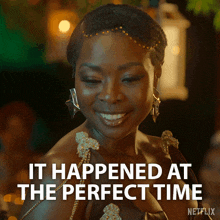 It Happened At The Perfect Time Nambitha Ben-mazwi GIF