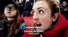 Vivianne Miedema Lisa Evans GIF - Vivianne Miedema Lisa Evans We Play Strong GIFs