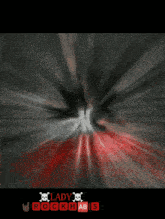 a black and red background with lady rockhabs written on it