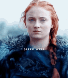 Sansa Sleep Well GIF - Sansa Sleep Well Got GIFs