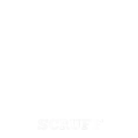 the word woof is written in orange and yellow letters