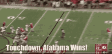 Alabama Football GIF - Alabama Football Roll GIFs
