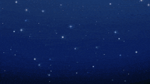a girl with blonde hair looks up at the stars