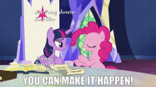 Mlp Pinkie Pie GIF - Mlp Pinkie Pie You Can Make It Happen GIFs