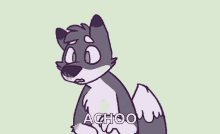 furry cute sneeze fox