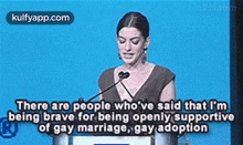 There Are People Who'Ve Said That I'Mbeing Brave For Being Openly Supportiveof Gay Marriage, Gay Adoption.Gif GIF - There Are People Who'Ve Said That I'Mbeing Brave For Being Openly Supportiveof Gay Marriage Gay Adoption Speech GIFs