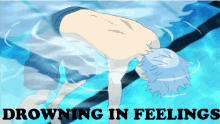 Drowning GIF - Drowing In Feelings Feels Anime GIFs