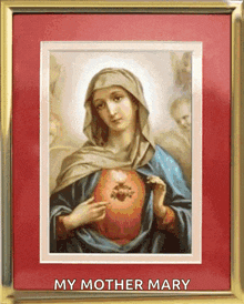 Virgin Mary Mama Mary GIF - Virgin Mary Mama Mary Mother Of God GIFs