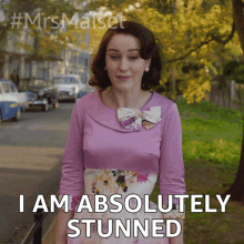Im Absolutely Stunned Miriam Maisel GIF