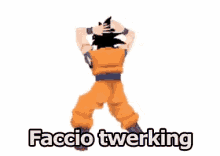 Twerking Muovi Il Culo Ballo Goku Dragonball GIF