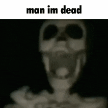 Man Im Dead Skull Emoji GIF