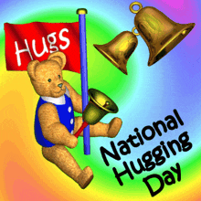 National Hugging Day Hugs GIF - National Hugging Day Hugs Hugs And Kisses GIFs