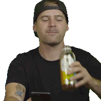 Drinking Jared Dines Sticker