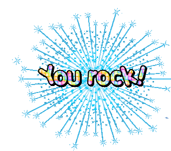 You Rock You Rock Gif Sticker - You Rock You Rock Gif Animated You Rock Stickers Stickers