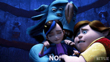 No Claire Nuñez GIF - No Claire Nuñez Trollhunters Tales Of Arcadia GIFs