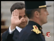 Sarkozy Coucou GIF - Sarkozy Coucou Au Revoir GIFs
