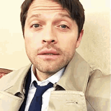 Misha Collins Supernatural GIF - Misha Collins Supernatural Selfie GIFs