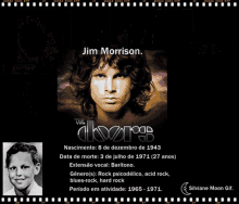The Doors Jim Morrison GIF - The Doors Jim Morrison Silviane Moon GIFs