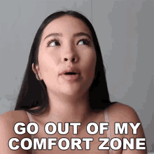 Go Out Of My Comfort Zone Caroline Manning GIF - Go Out Of My Comfort Zone Caroline Manning I Should Leave My Comfort Zone GIFs