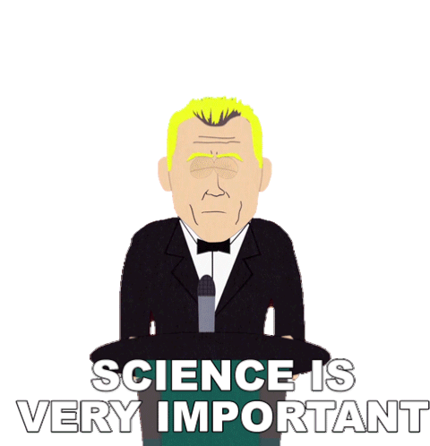 Science Is Very Important Nick Nolte Sticker - Science Is Very Important Nick Nolte South Park Stickers
