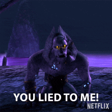 You Lied To Me Angor Rot GIF - You Lied To Me Angor Rot Trollhunters Tales Of Arcadia GIFs