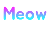 Meow Sticker - Meow Stickers