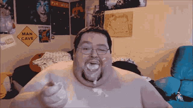Laughing Fat GIF - Laughing Fat Guy - Discover & Share GIFs