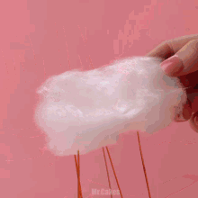 a pink background with mr.cakes written in the corner