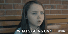 Whats Going On Young Nell GIF - Whats Going On Young Nell The Haunting Of Hill House GIFs