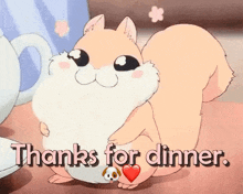 Thanks For Dinner Eating GIF - Thanks For Dinner Eating Happy Eating GIFs